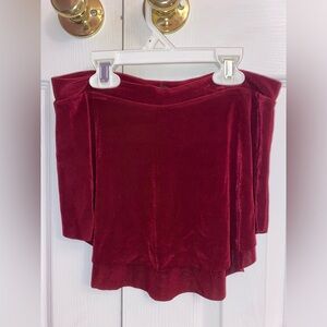 Like New Size S Cranberry Bullet Pointe Skirt